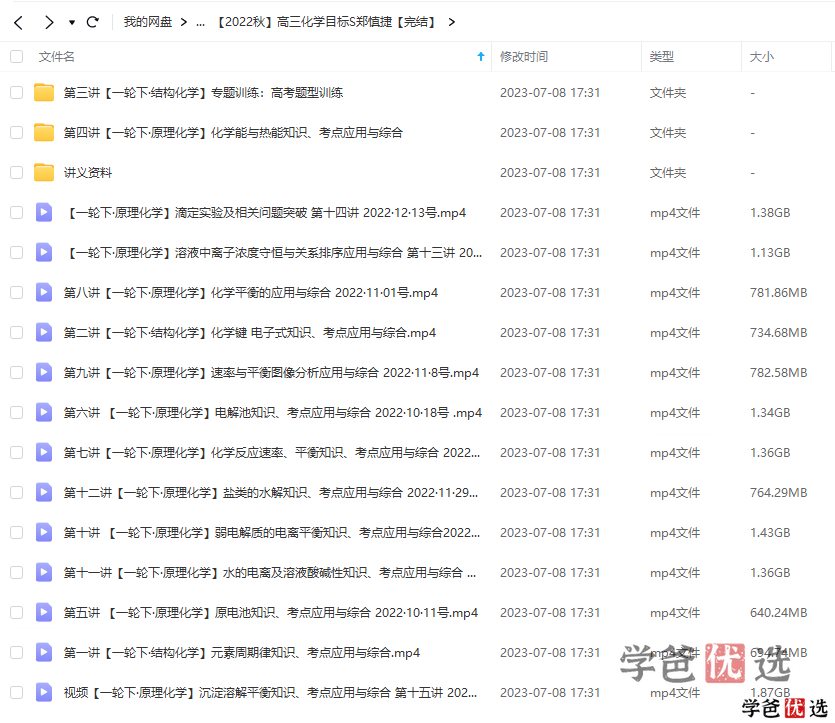 图片[4]-【001320】【高中化学】希望学：高三化学目标S班郑慎捷22暑秋23寒春-学爸优选