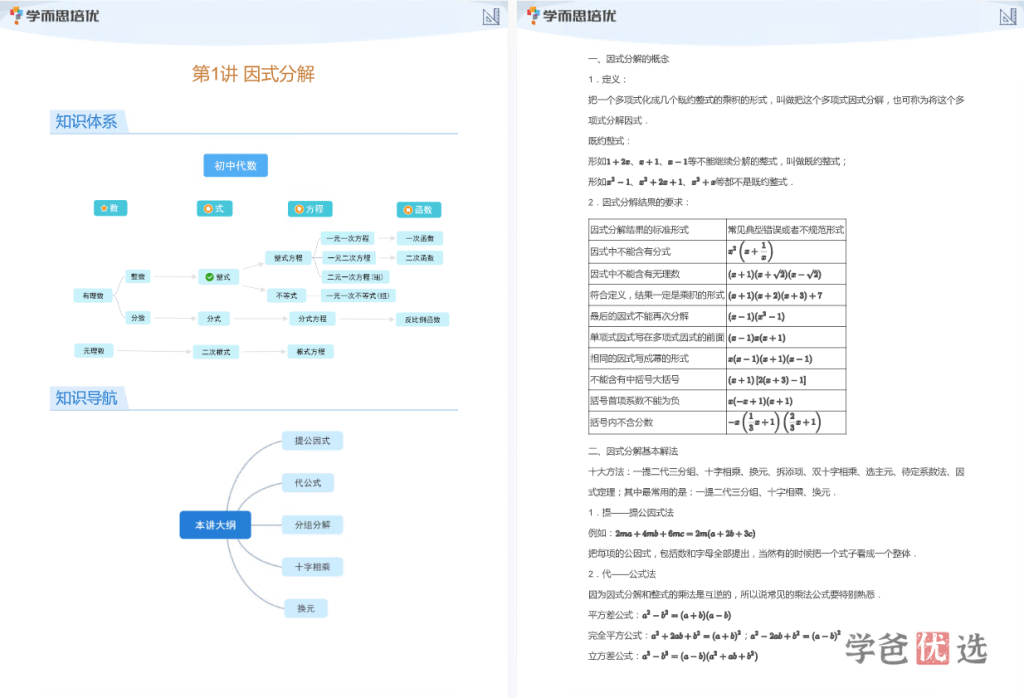 图片[3]-【001219】【初中数学】学而思：成都初二寒季培优A+（毛明政）-学爸优选