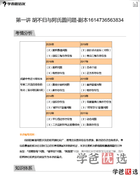 图片[4]-【001224】【初中数学】学而思：成都初三春季培优A+（谭晓龙）-学爸优选