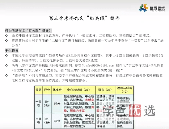 图片[6]-【000139】【初中语文】钱老师：上海华育中考作文（共三季）-学爸优选