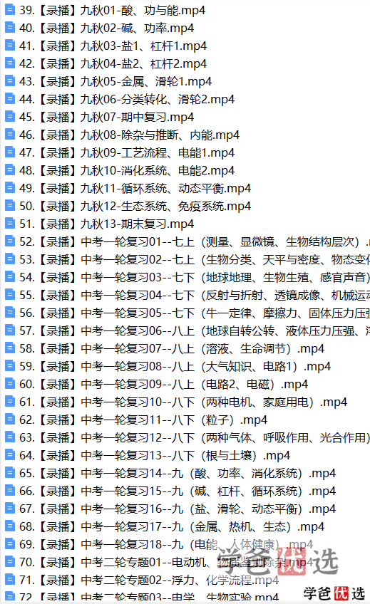 图片[12]-【001270】【初中科学】九年级（浙教版含走进重高）杭州西度罗路韬罗老师-学爸优选