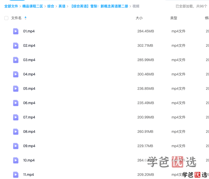 图片[3]-【001157】【综合英语】雪梨老师：新概念英语第二册——英语进阶必学经典-学爸优选