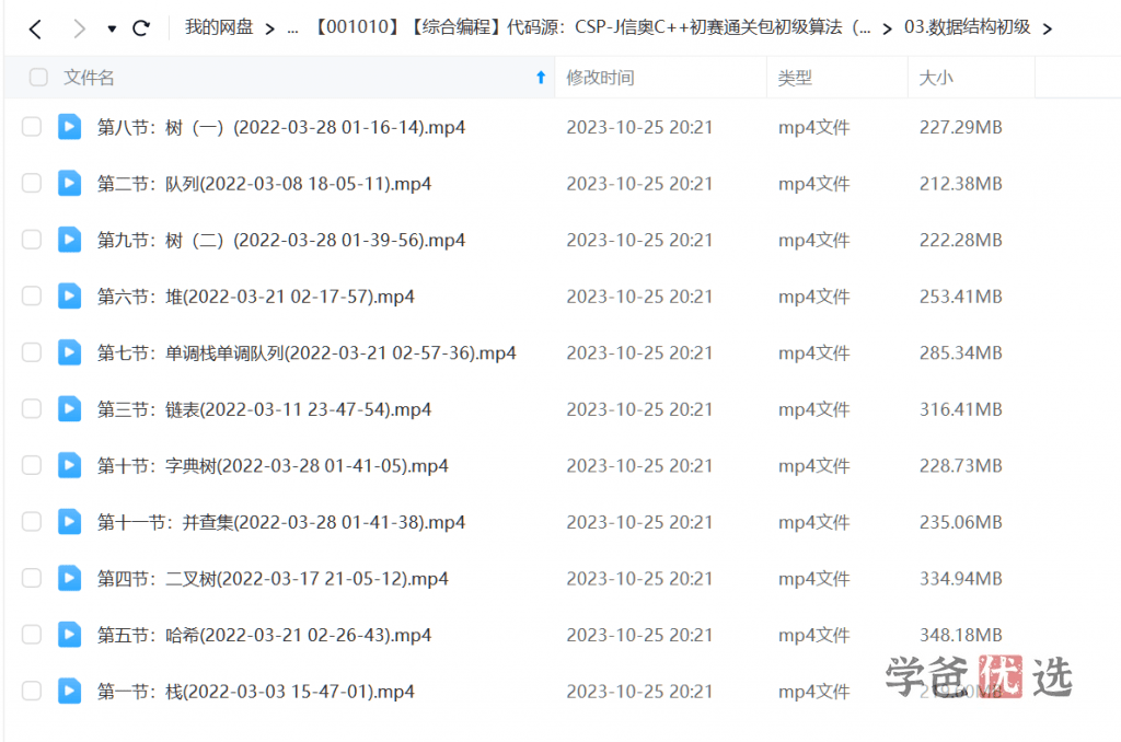 图片[6]-【001010】【综合编程】代码源：信奥C++竞赛算法初级课（施韩原杜瑜皓）-学爸优选