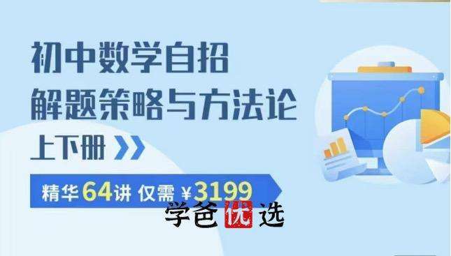 图片[2]-【000676】【初中数学】上海梯方：自招竞赛解题策略与方法论-学爸优选