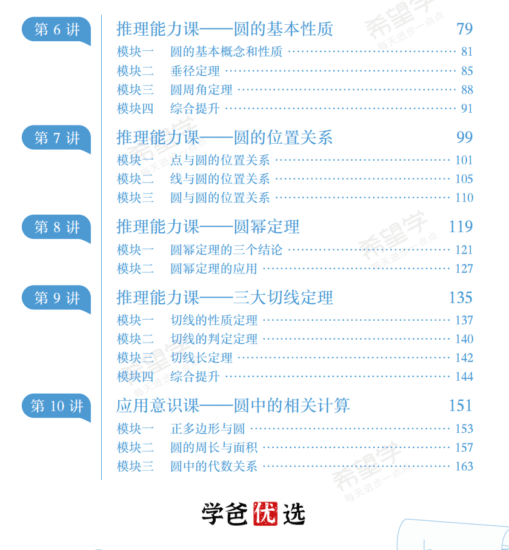 【002006】【初中数学】希望学：初三数学全国版目标S+（许润博）23暑