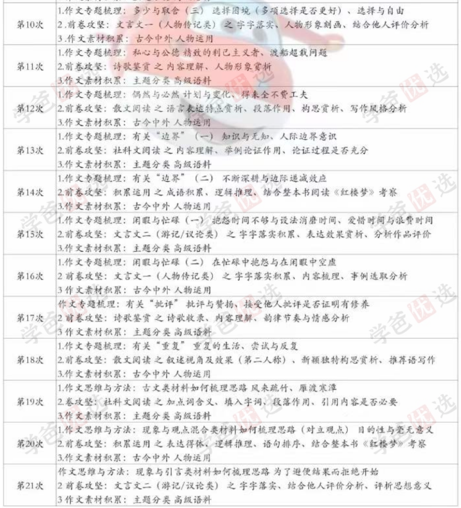 图片[8]-【002177】【高中语文】【加密】雷老师：高一语文24春基础班24暑提高班（上海复旦附中）-学爸优选