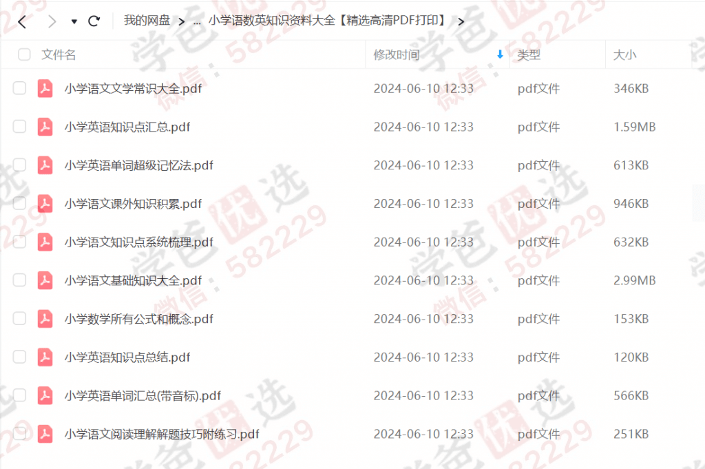 图片[4]-【002197】【小学综合】【资料】小学各科知识点清单总结易错题（2024抖音网红老师臧老师整理版）-学爸优选