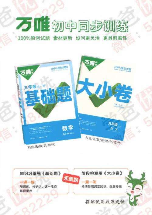 图片[7]-【000821】【初中数学】【资料】万唯中考系列：大小卷（人教版九年级）-学爸优选