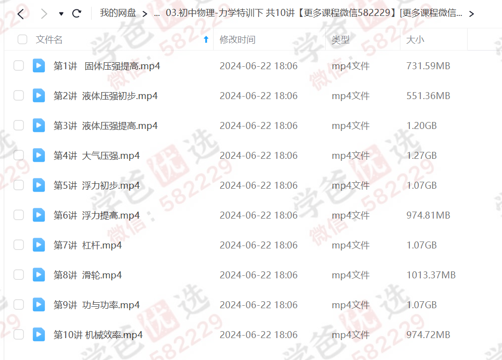 图片[3]-【000098】【初中物理】质心：张婷物理特训（2年半学完整个中学物理）-学爸优选