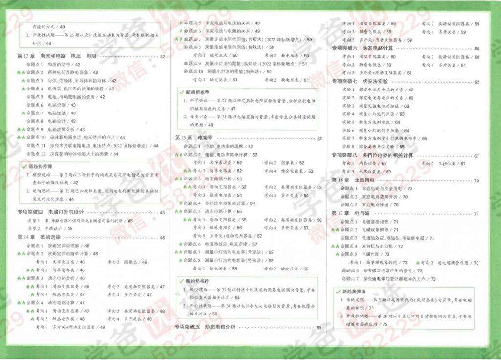 图片[4]-【000815】【初中物理】【资料】万唯：中考物理真题分类-学爸优选