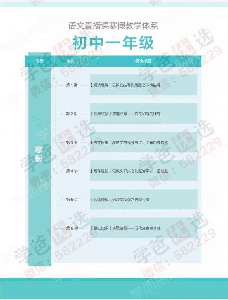 图片[5]-【000583】【初中语文】学而思：初一语文阅读写作班（杨林）-学爸优选