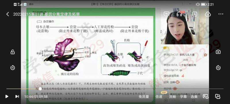 图片[3]-【000191】【高中生物】学而思：高一生物目标S班（段麟飞）21暑秋22寒春-学爸优选