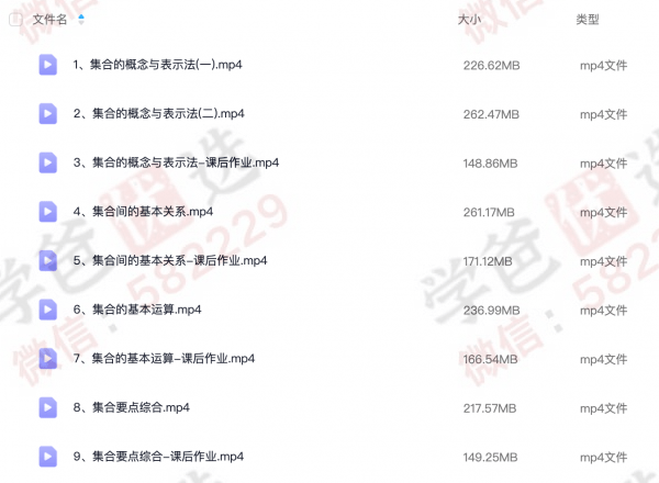 图片[5]-【002267】【高中数学】高一数学提分课（爱琴数学课堂）-学爸优选