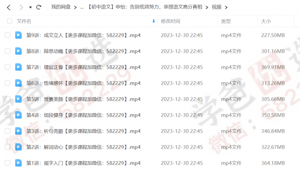 图片[2]-【000165】【初中语文】SY：告别低效努力，亲授语文高分真相-学爸优选