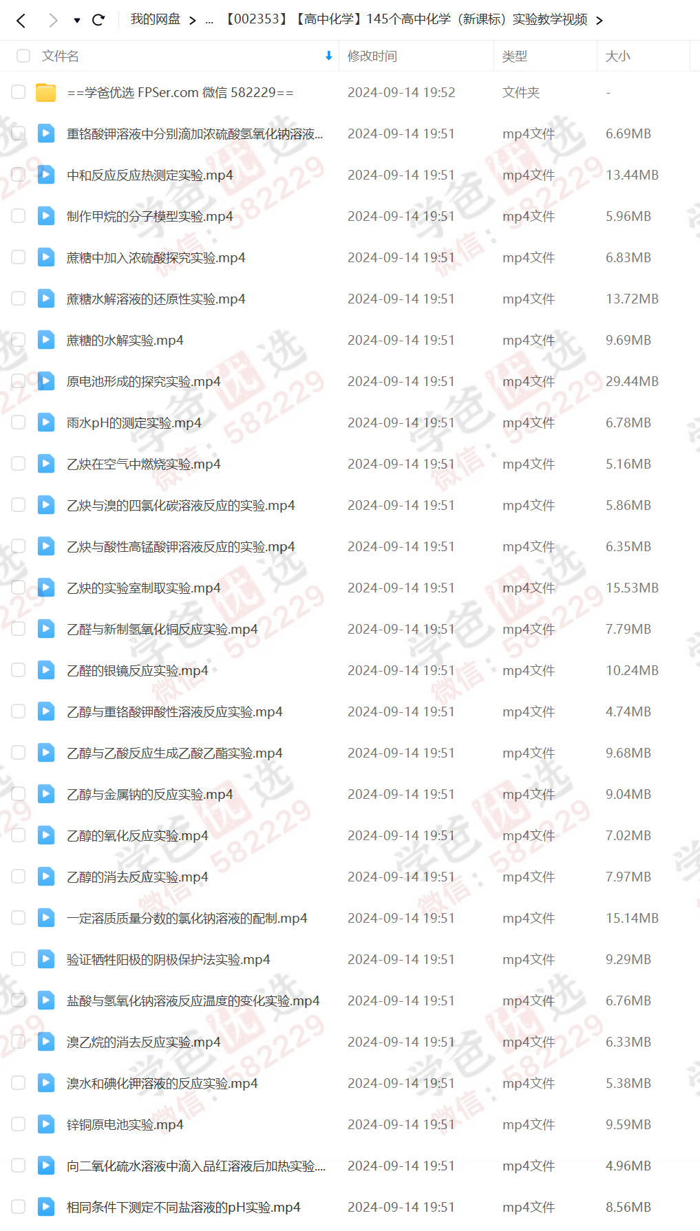 图片[2]-【002353】【高中化学】145个高中化学（新课标）实验教学视频-学爸优选