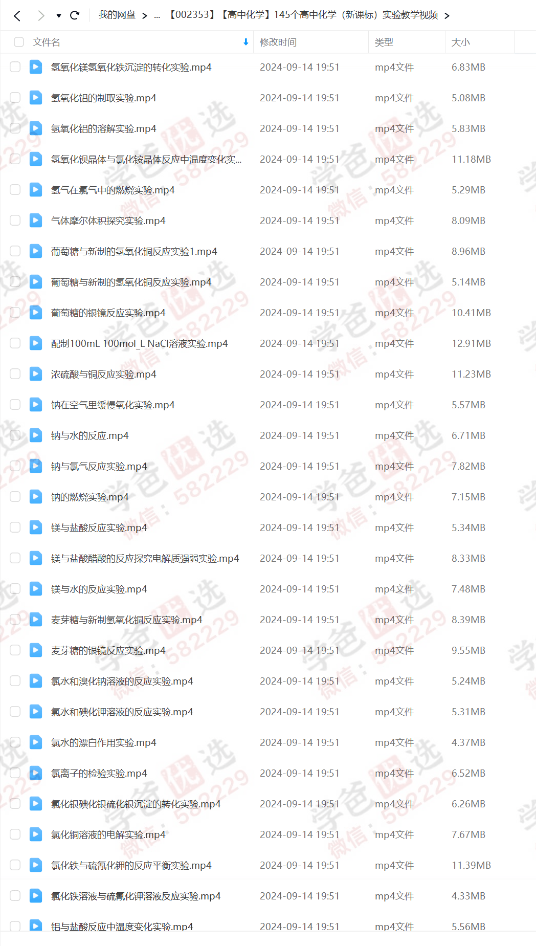 图片[4]-【002353】【高中化学】145个高中化学（新课标）实验教学视频-学爸优选