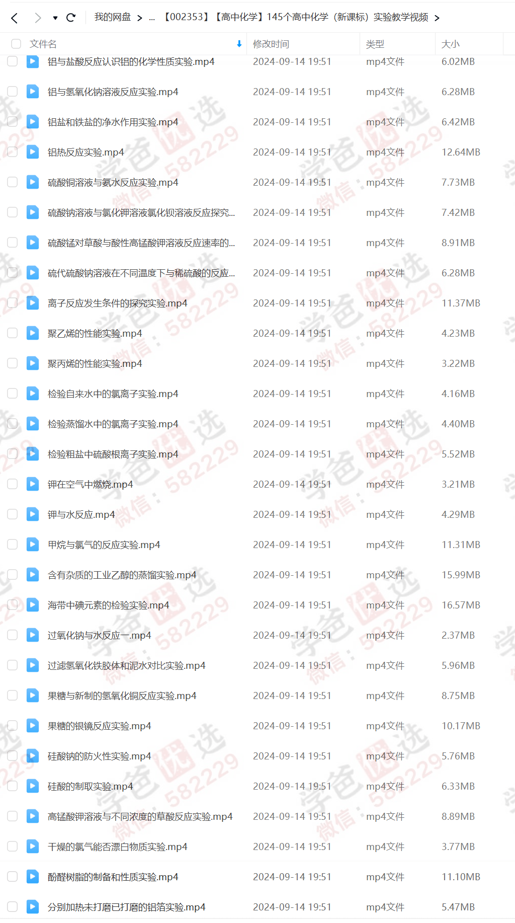 图片[5]-【002353】【高中化学】145个高中化学（新课标）实验教学视频-学爸优选