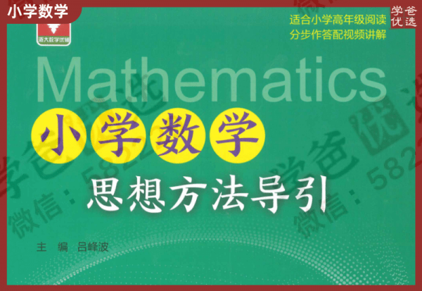 【002362】【小学数学】《小学数学思想方法导引》浙大出版社（免费配视频课程）-学爸优选