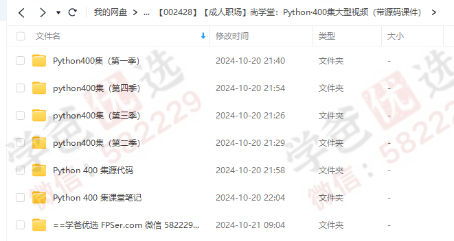 图片[2]-【002428】【成人IT技术】尚学堂：Python·400集大型视频（带源码课件）-学爸优选