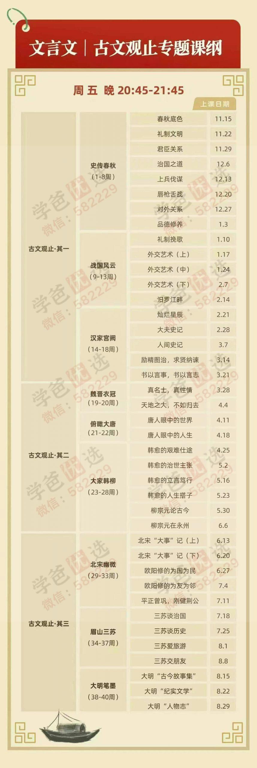 图片[4]-【002942】【综合语文】【加密】庄重老师《古文观止》文言文专题-学爸优选