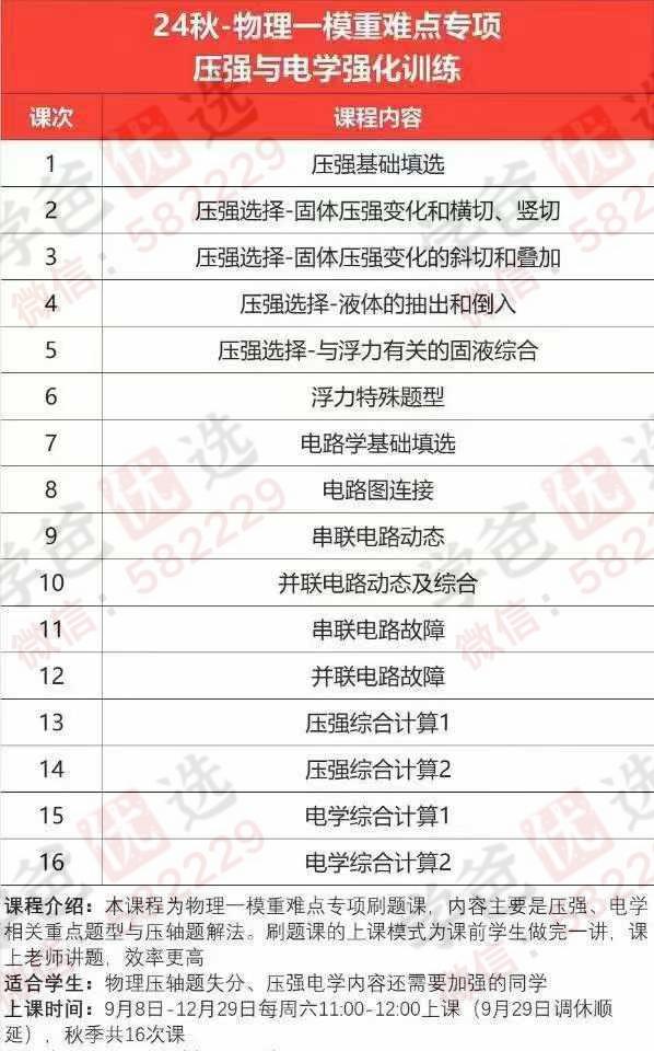 【002946】【初中物理】上海2024秋物理一模压强与电学专题-学爸优选