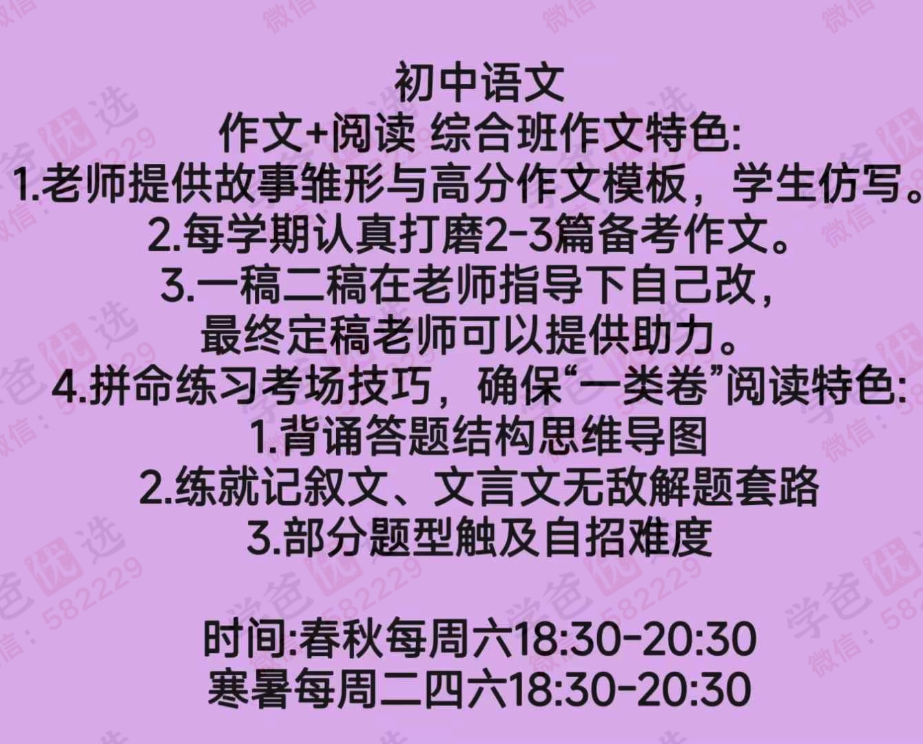 【003129】【初中语文】上海钱老师语文2024暑秋（适合89年级）-学爸优选